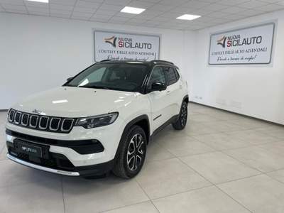 Jeep Compass 1.3 T4 190CV PHEV AT6 4xe Limited Bianco usata Palermo
