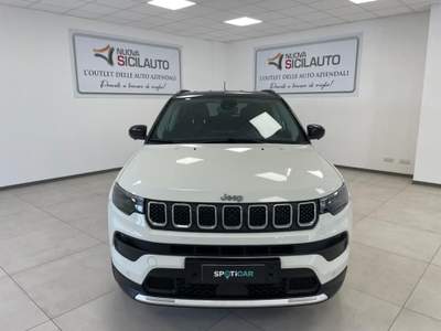 Jeep Compass 1.3 T4 190CV PHEV AT6 4xe Limited Bianco usata Palermo