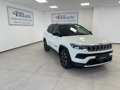 Jeep Compass 1.3 T4 190CV PHEV AT6 4xe Limited Bianco usata Palermo