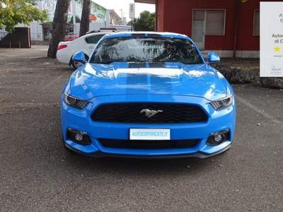 Ford Mustang Fastback 2.3 EcoBoost aut. Blu/Azzurro usata Roma