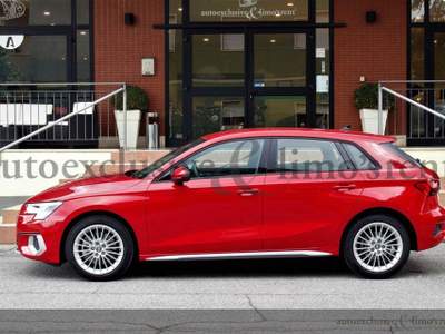 Audi A3 Sportback 35 TFSI Edition Mild Hybrid Mod.2021 Rosso usata Pistoia