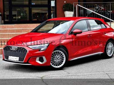 Audi A3 Sportback 35 TFSI Edition Mild Hybrid Mod.2021 Rosso usata Pistoia