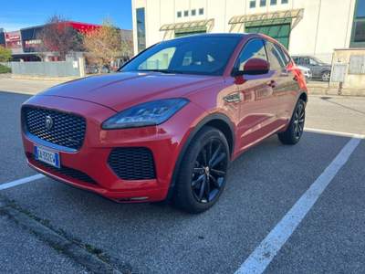 Jaguar E-Pace 2.0 249 CV AWD aut. Chequered Flag Arancione usata Pinerolo