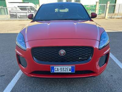 Jaguar E-Pace 2.0 249 CV AWD aut. Chequered Flag Arancione usata Pinerolo