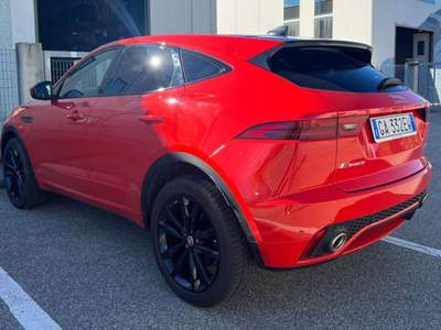 Jaguar E-Pace 2.0 249 CV AWD aut. Chequered Flag Arancione usata Pinerolo