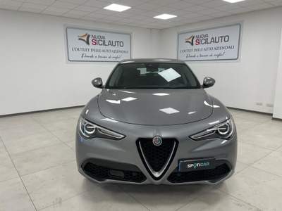 Alfa Romeo Stelvio 2.2 Turbodiesel 210 CV AT8 Q4 Executive Grigio usata Palermo