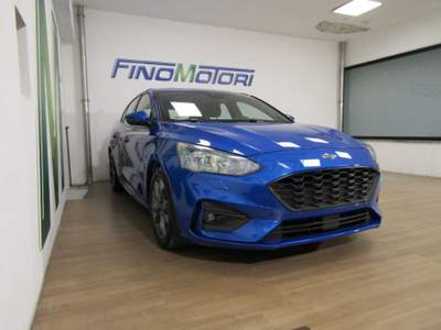 Ford Focus 1.0 EcoBoost 125 CV 5 porte ST-LINE Blu/Azzurro usata Fino Mornasco