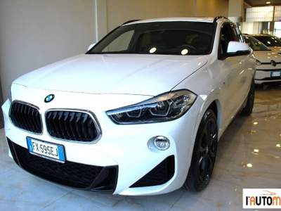 BMW X2  xdrive20d Msport auto Bianco usata Aci Catena