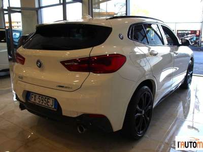 BMW X2  xdrive20d Msport auto Bianco usata Aci Catena