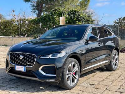 Jaguar F-Pace 2.0d D200 AWD R-Dynamic SE Nero usata Castellaneta