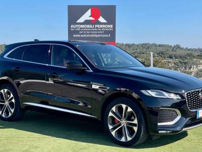 Jaguar F-Pace 2.0d D200 AWD R-Dynamic SE Nero usata Castellaneta