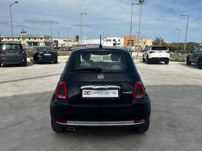 Fiat 500 1.0 Hybrid Dolcevita Blu/Azzurro usata Poggiardo
