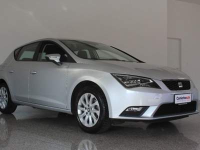 Seat Leon Style 1.6 Tdi 110cv Manuale Argento usata Borgo Valbelluna