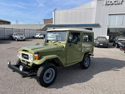 Toyota Land Cruiser BJ 42 ASI AUTOCARRO TRASFORMABILE VETTURA Verde usata San Zeno Naviglio