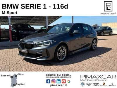 BMW Serie 1 118d d 5p. Msport Grigio usata Sassari