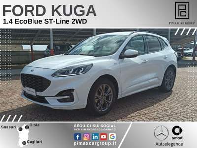 Ford Kuga 1.5 EcoBlue 120 CV 2WD ST-Line Bianco usata Sassari