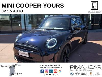 MINI Cooper 1.5 Cooper Yours 5 porte Blu/Azzurro usata Sassari