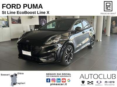 Ford Puma 1.0 EcoBoost 125 CV S&S aut. ST-Line X Nero usata Sassari