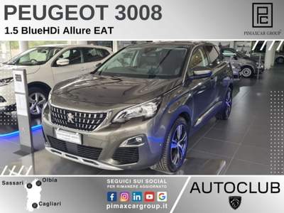 Peugeot 3008 BlueHDi 130 S&S Allure Grigio usata Sassari