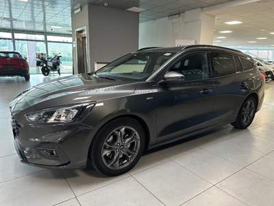 Ford Focus 1.0 EcoBoost Hybrid 125 CV SW ST-Line Grigio usata Alba