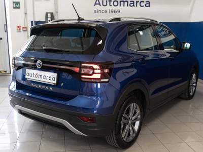 Volkswagen T-Cross 1.0 TSI 115 CV DSG Advanced BMT Blu/Azzurro usata Silea