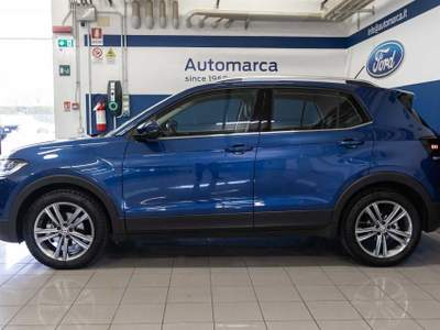 Volkswagen T-Cross 1.0 TSI 115 CV DSG Advanced BMT Blu/Azzurro usata Silea