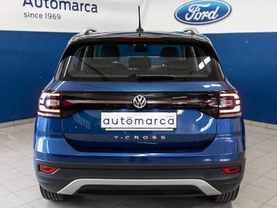 Volkswagen T-Cross 1.0 TSI 115 CV DSG Advanced BMT Blu/Azzurro usata Silea