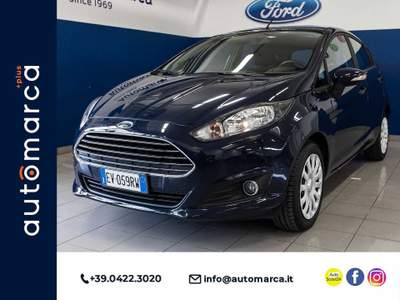 Ford Fiesta 1.2 60CV 5 porte Blu/Azzurro usata Silea