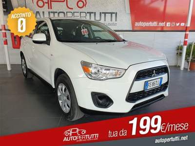 Mitsubishi ASX 1.6 DI-D 114 CV 2WD Inform Bianco usata Palermo