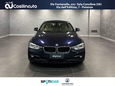 BMW Serie 3 320d d 2.0 xDrive 190 Cv Business Advantage aut. Blu/Azzurro usata Sala Consilina