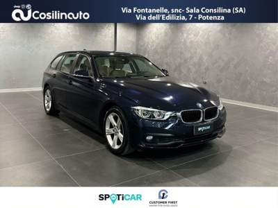 BMW Serie 3 320d d 2.0 xDrive 190 Cv Business Advantage aut. Blu/Azzurro usata Sala Consilina