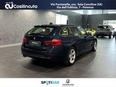 BMW Serie 3 320d d 2.0 xDrive 190 Cv Business Advantage aut. Blu/Azzurro usata Sala Consilina