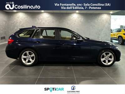 BMW Serie 3 320d d 2.0 xDrive 190 Cv Business Advantage aut. Blu/Azzurro usata Sala Consilina