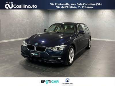 BMW Serie 3 320d d 2.0 xDrive 190 Cv Business Advantage aut. Blu/Azzurro usata Sala Consilina