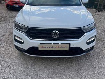 Volkswagen T-Roc 1.6 TDI SCR Style BlueMotion Technology Bianco usata Vico Equense