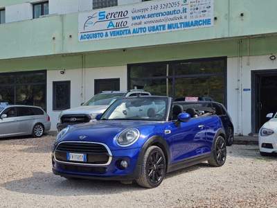 MINI Mini Cabrio All Electric Mini Cooper D Cabrio Blu/Azzurro usata Pesaro