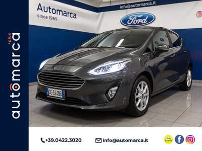 Ford Fiesta 1.0 Ecoboost Hybrid 125 CV 5 porte Titanium Grigio usata Silea