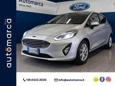 Ford Fiesta 1.0 Ecoboost Hybrid 125 CV 5 porte Titanium Grigio usata Silea
