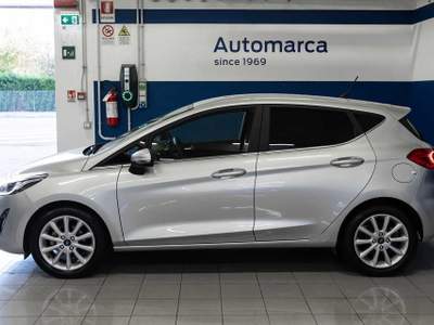 Ford Fiesta 1.0 Ecoboost 100 CV aut. 5 porte Titanium Argento usata Silea