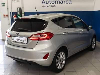 Ford Fiesta 1.0 Ecoboost 100 CV aut. 5 porte Titanium Argento usata Silea
