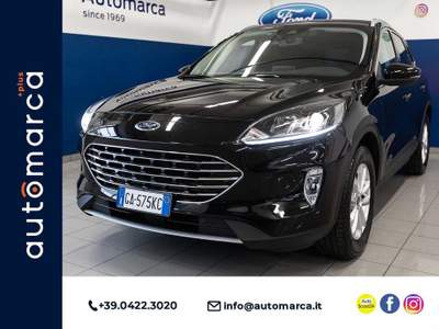 Ford Kuga 1.5 EcoBlue 120 CV aut. 2WD Titanium Nero usata Silea