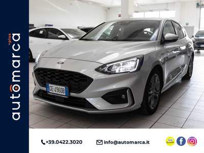 Ford Focus 1.0 EcoBoost Hybrid 125 CV 5p. ST-Line Grigio usata Silea