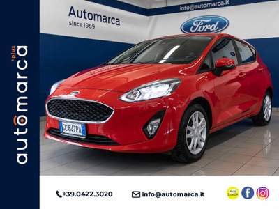 Ford Fiesta 1.1 75 CV GPL 5 porte Plus Rosso usata Silea
