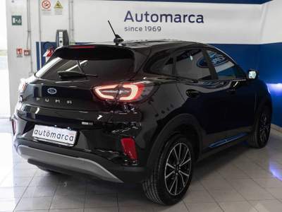 Ford Puma 1.0 EcoBoost Hybrid 125 CV S&S Titanium Nero usata Silea