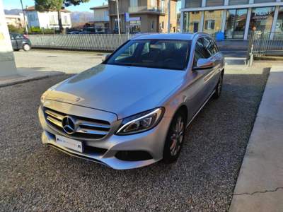 Mercedes-Benz Classe C d S.W.  Business TAGLIANDI UFFICIALI Grigio usata Jerago con Orago