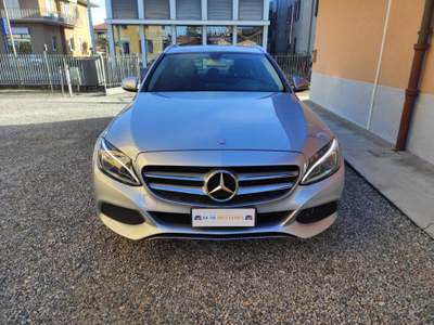 Mercedes-Benz Classe C d S.W.  Business TAGLIANDI UFFICIALI Grigio usata Jerago con Orago