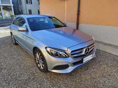Mercedes-Benz Classe C d S.W.  Business TAGLIANDI UFFICIALI Grigio usata Jerago con Orago