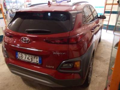 Hyundai Kona HEV 1.6 DCT XPrime Rosso usata Pomezia