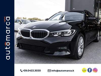 BMW Serie 3 320d 320d xDrive Touring Business Advantage Nero usata Silea