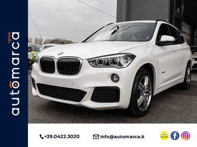 BMW X1 xDrive18d M-sport Bianco usata Silea